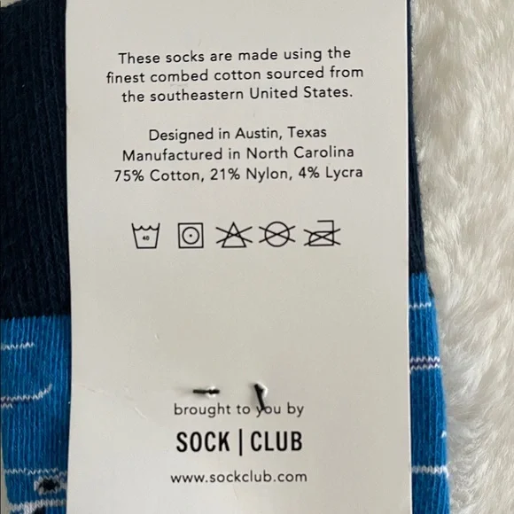 Boys Airplane Pattern Socks - Navy and Blue - Picture 5 of 8